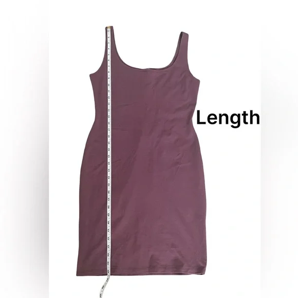 Iris Women’s Tank Bodycon Soft Purple Dress Size Large. Good Condition. - Picture 6 of 10